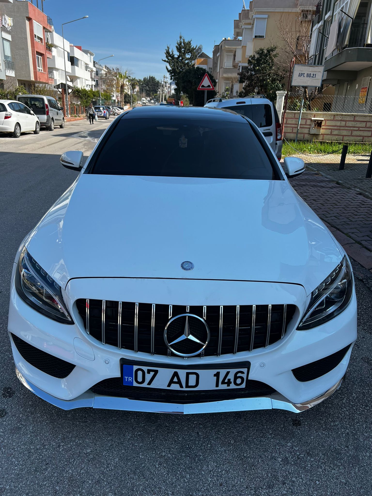 Antalya Mercedes C180 for rent